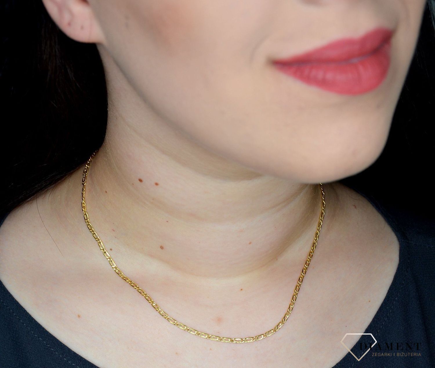 Złoty łańcuszek 585 ciekawe ogniwka 2,5 mm DIA-LAN-3146-585 2,5mm (1).jpg